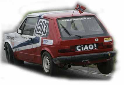 Det er dette Line �nsker � vise konkurrentene. Nemlig baken p� Golfen!