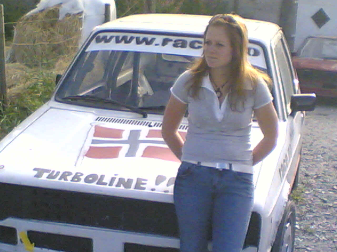 Meg p bilen